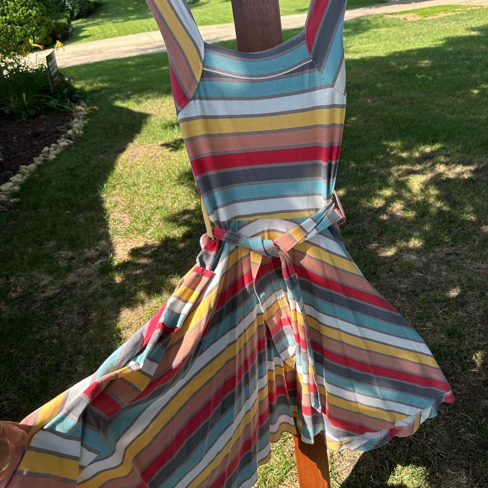 Effie's Heart Striped Multicolor Dress